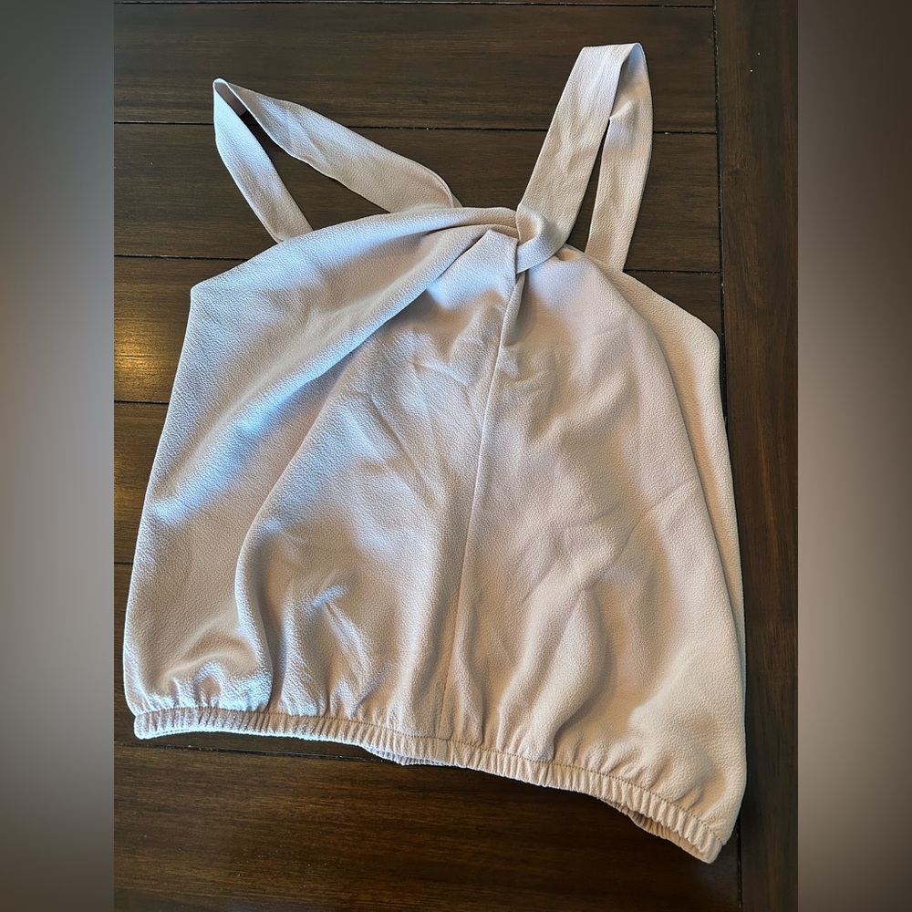 Vici Tan Sleeveless Halter Tank Top